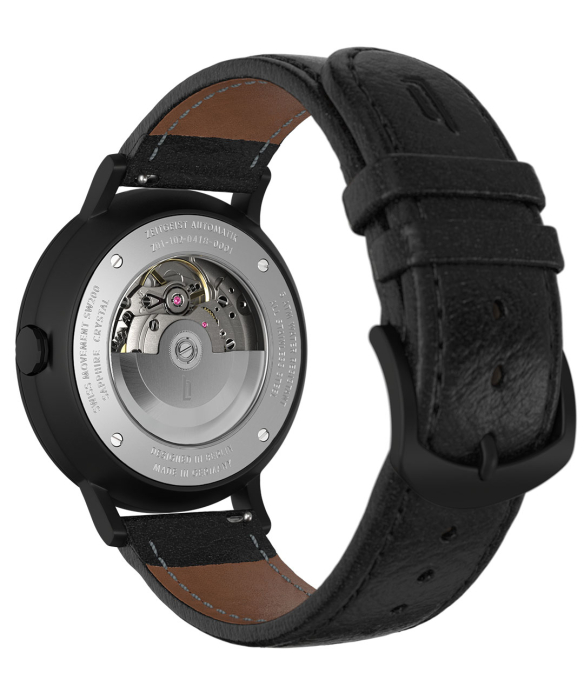 【SEAL限定商品】 Zeitgeist Automatik All Black - leather black | Lilienthal Berlin -  Award-winning Designs パンツ