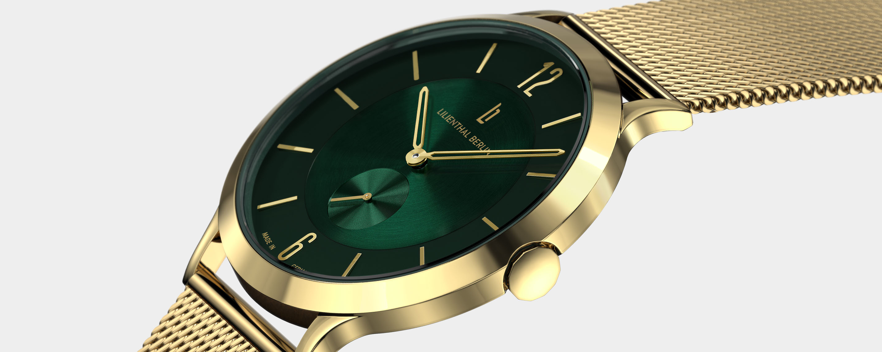 The Classic Gold Green - mesh gold | Lilienthal Berlin - Award 