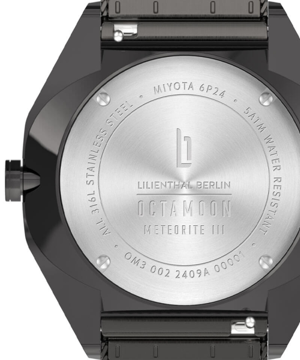 Octamoon Meteorite III - Mesh anthracite | All Watches