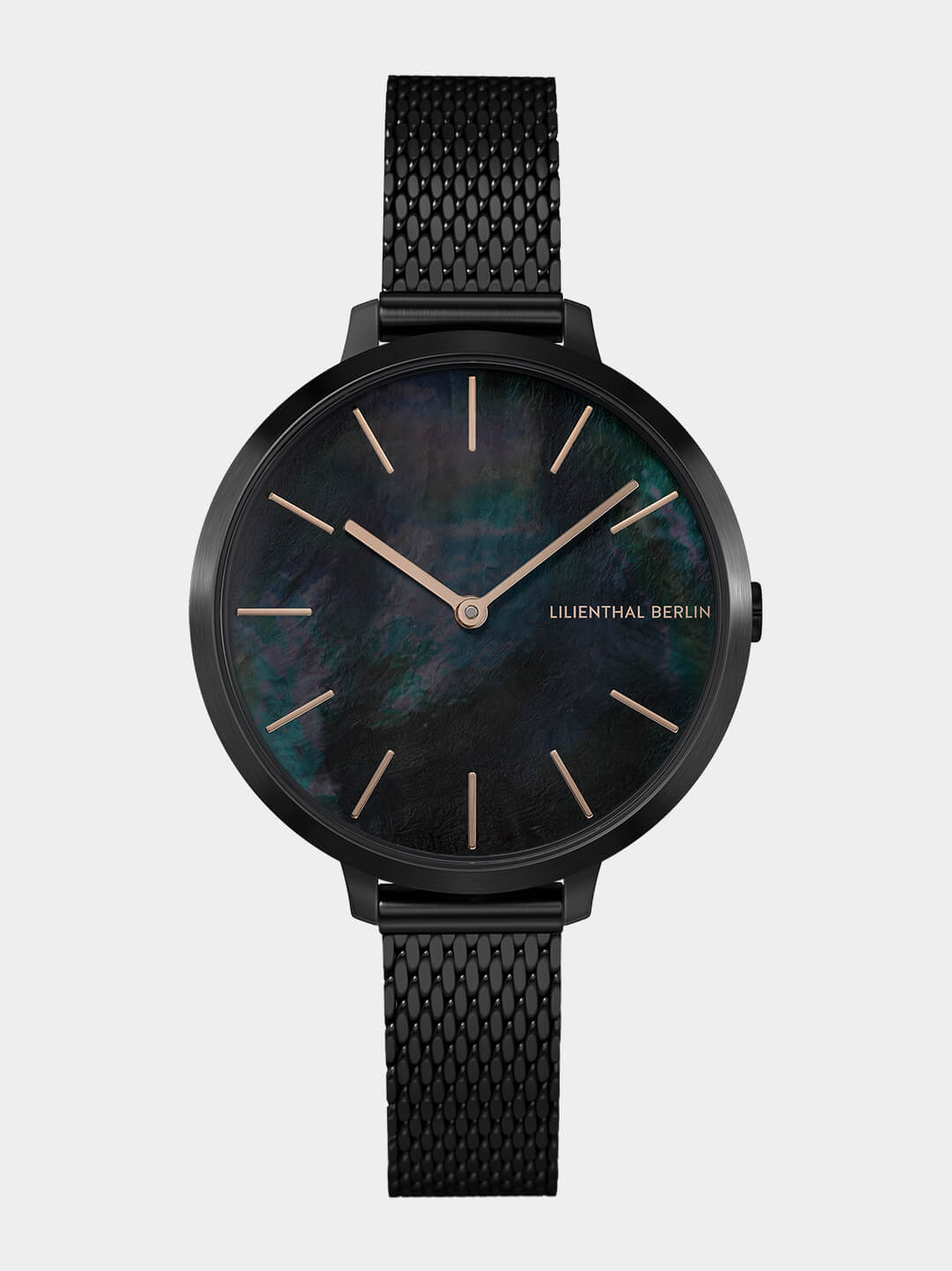 Rosalux All Black Mermaid - mesh black | All Watches | Watches 