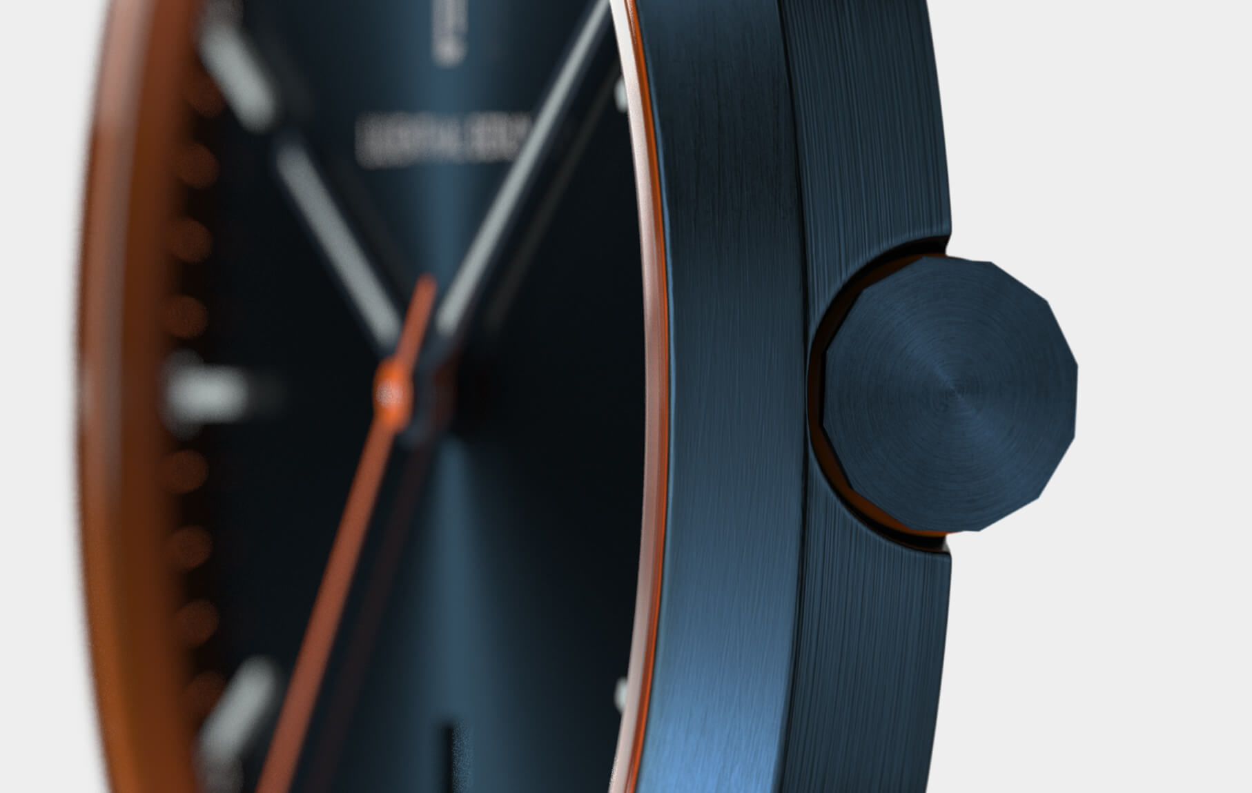 Huxley Blue Orange - mesh blue | All Watches | Watches 