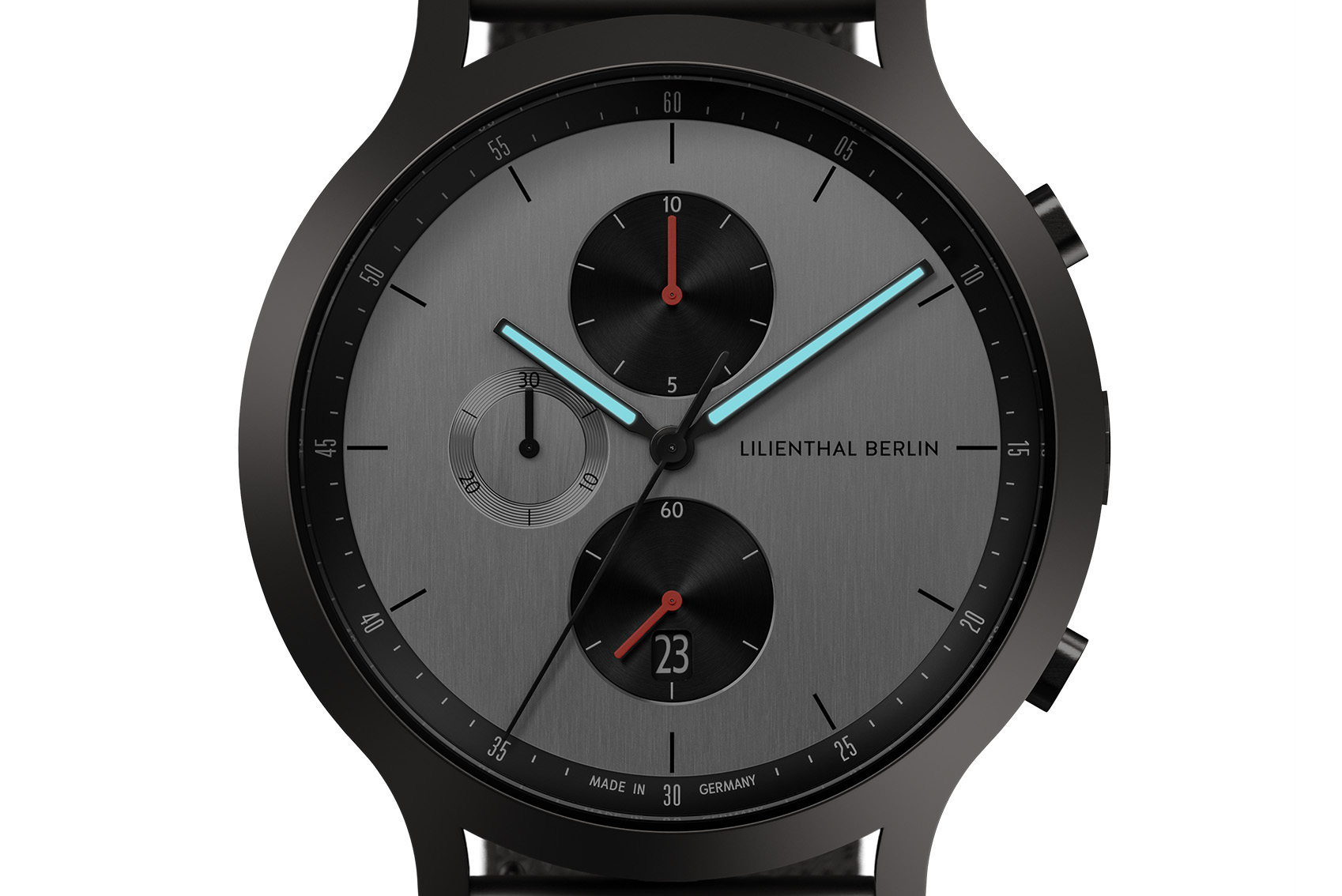 Chronograph Circuit - mesh Anthracite | Lilienthal Berlin - Award ...
