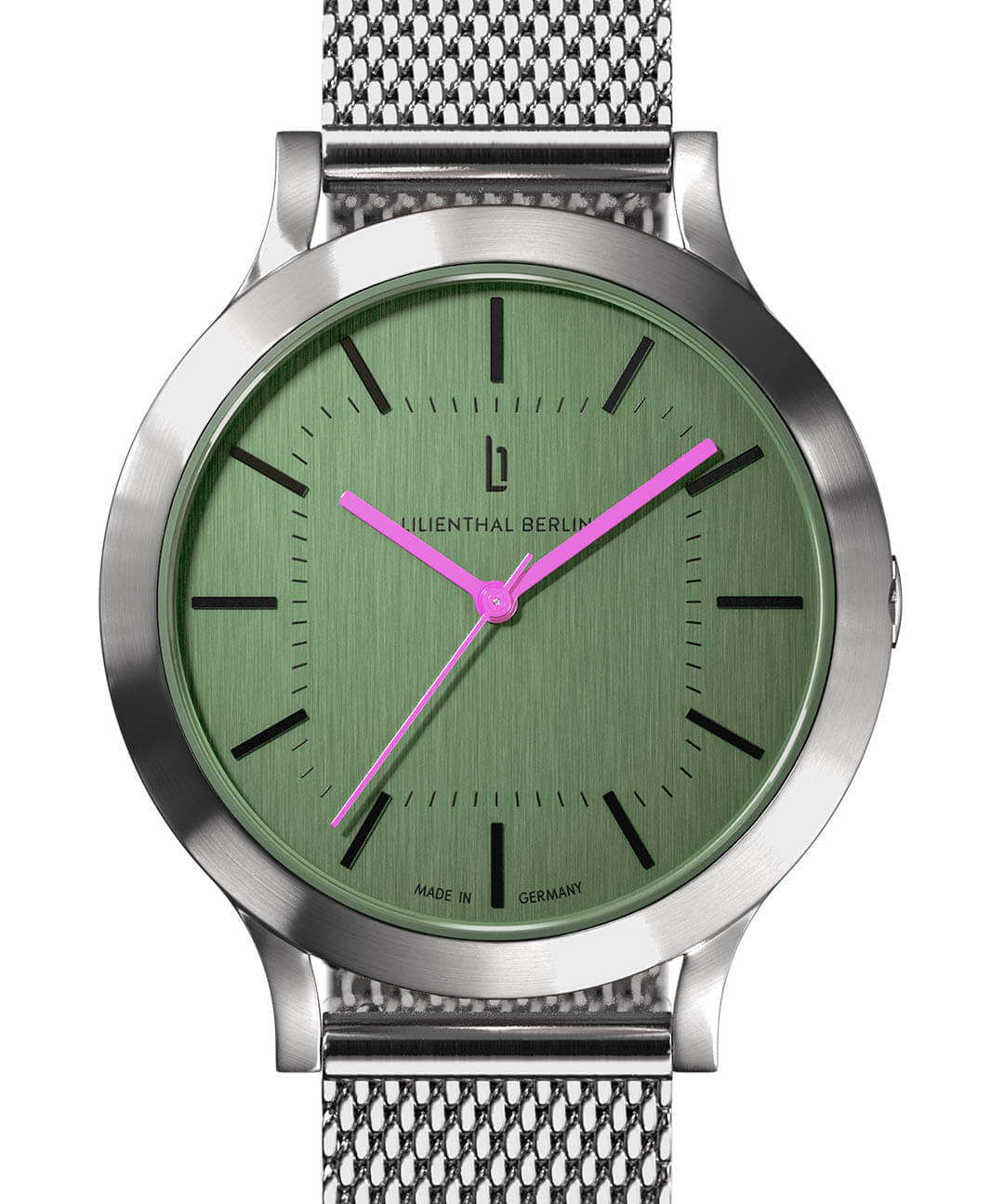 Classic Xs Silver Light Green - Mesh Silver Brushe