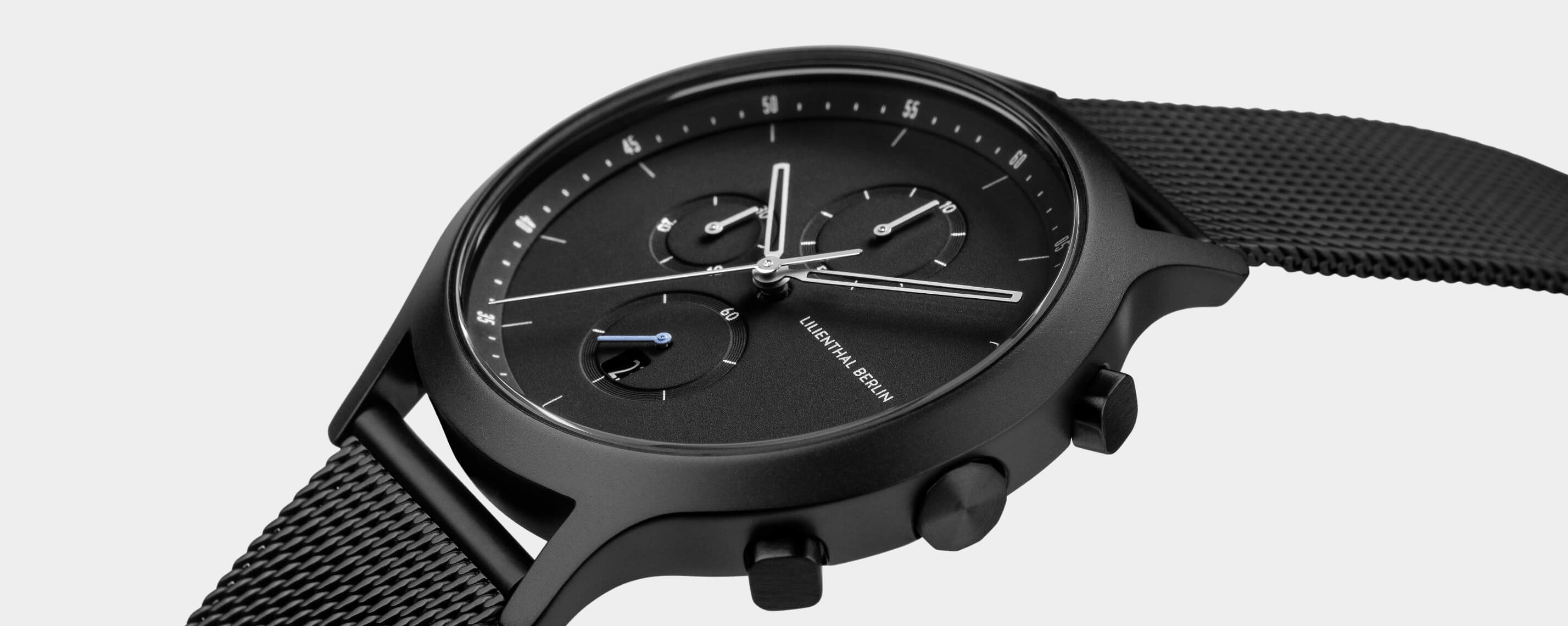 Chronograph Shadow - mesh black, All Watches, Watches