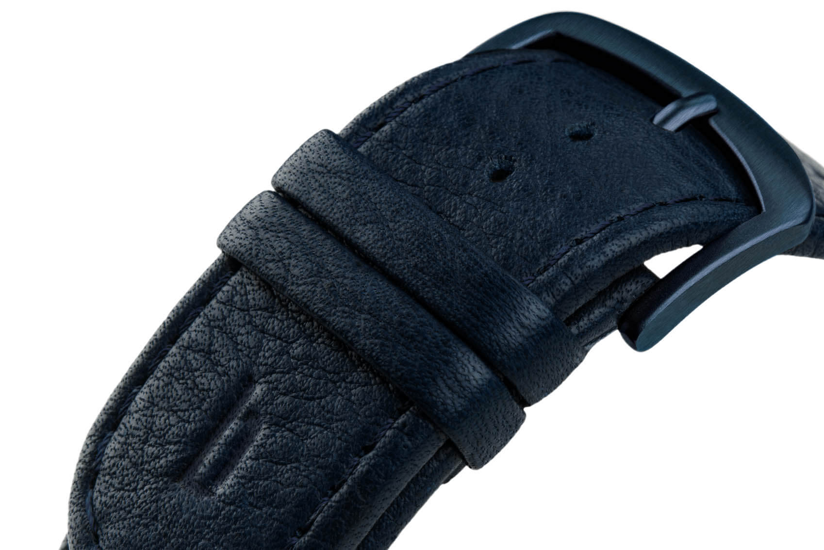 Huxley Blue Orange - leather dark blue | All Watches | Watches ...